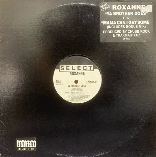 Roxanne / Ya Brother Does / Mama Can I Get Some (1992 US PROMO ONLY)
