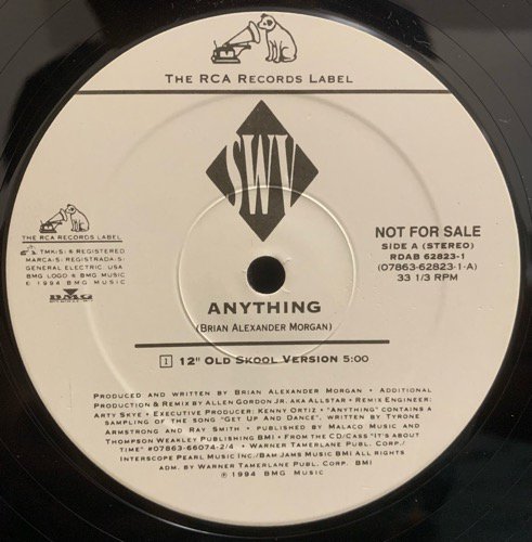 SWV / Anything (1994 US ORIGINAL PROMO ONLY)