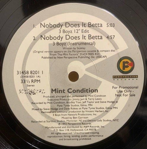 洋楽 Mint Condition - Nobody Does It Betta Nobody Does It Betta - YouTube