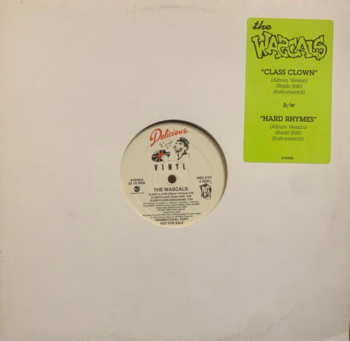 The Wascals / Class Clown / Hard Rhymes (1994 US PROMO)