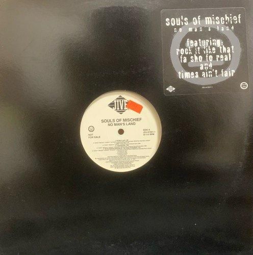 SOULS OF MISCHIEF / NO MAN'S LAND (1995 US ORIGINAL PROMO ONLY EP)