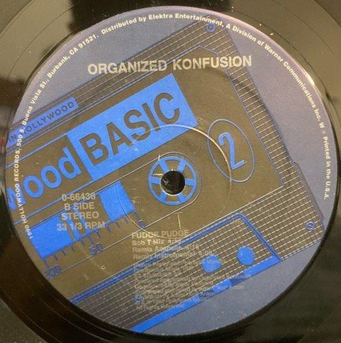 Organized Konfusion-Fudge Pudge プロモオンリー② Organized Konfusion-Fudge Pudge プロモオンリー②