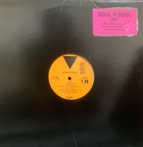 Soul II Soul / Joy (1992 US ORIGINAL)