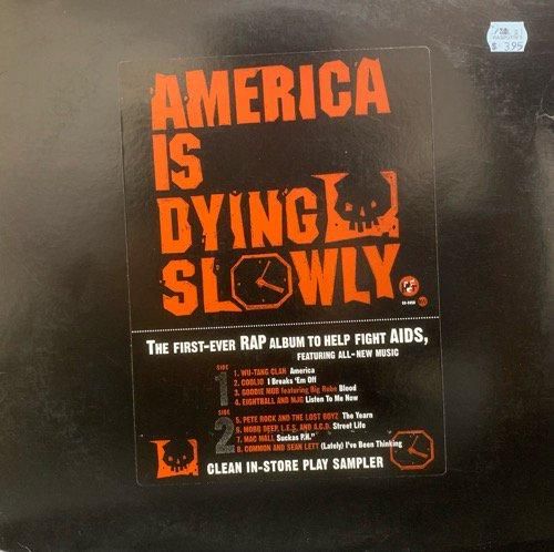 AMERICA IS DYING SLOWLY EP(1996 US ORIGINAL PROMO ONLY)