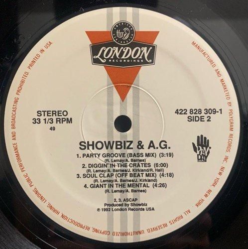 Showbiz & A.G. / Party Groove b/w Soul Clap (1992 US