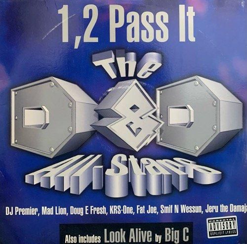 THE D&D ALL-STARS , BIG C / 1, 2 PASS IT , LOOK ALIVE (1995 US ORIGINAL)