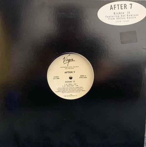 After 7 / Kickin' It (1992 US PROMO ONLY RARE)