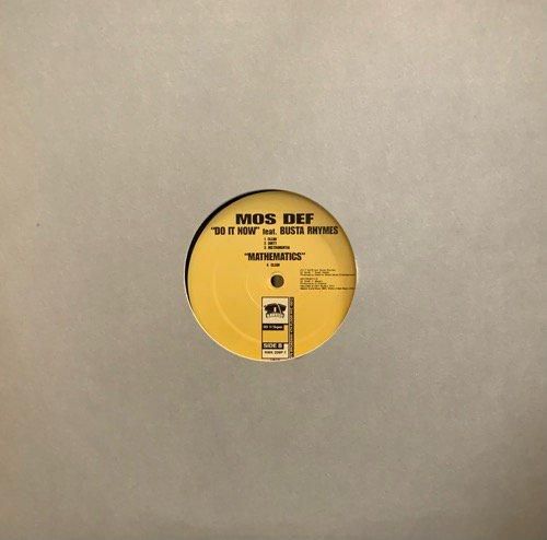 Mos Def / Ms. Fat Booty / Do It Now / Mathematics (1999 US PROMO ONLY RARE)