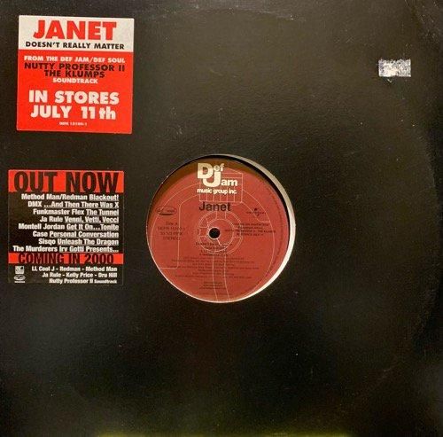 Janet / Doesn't Really Matter (2000 US PROMO ONLY RARE )