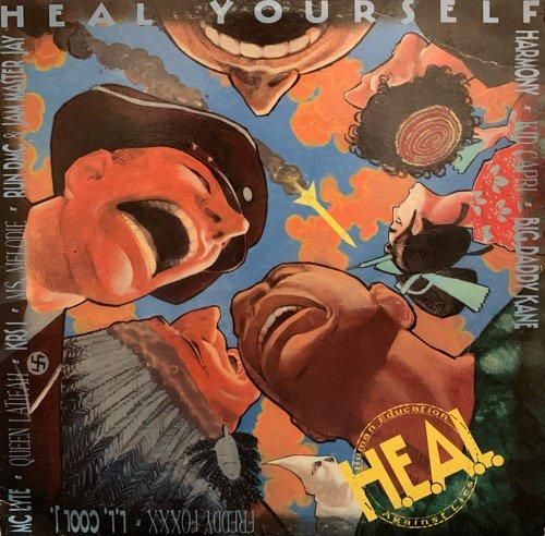 H.E.A.L. HUMAN EDUCATION AGAINST LIES / HEAL YOURSELF (1991 US ORIGINAL)
