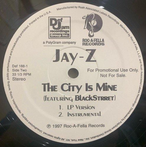 Jay-Z / The City Is Mine (1997 US ORIGINAL PROMO)