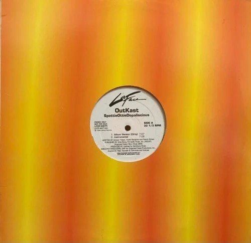 OutKast / SpottieOttieDopaliscious (1998 US PROMO ONLY VERY RARE)