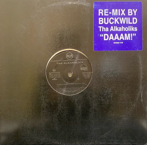 THA ALKAHOLIKS / DAAAM! (BUCKWILD REMIX)(1995 US ORIGINAL PROMO ONLY VERY RARE)