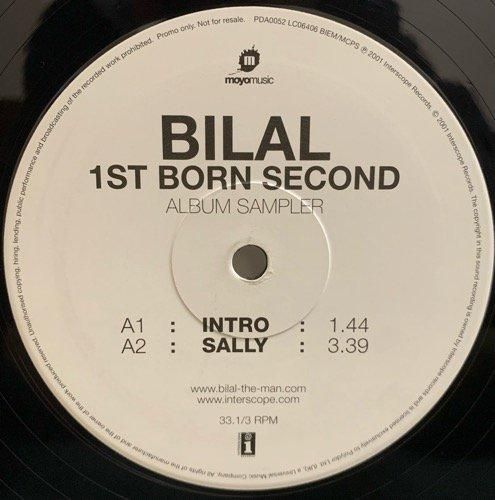 Bilal / 1st Born Second (Album Sampler)(2001 UK PROMO ONLY)