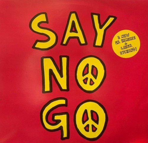 De La Soul / Say No Go (1989 UK ORIGINAL )( etched artwork on the B-side)