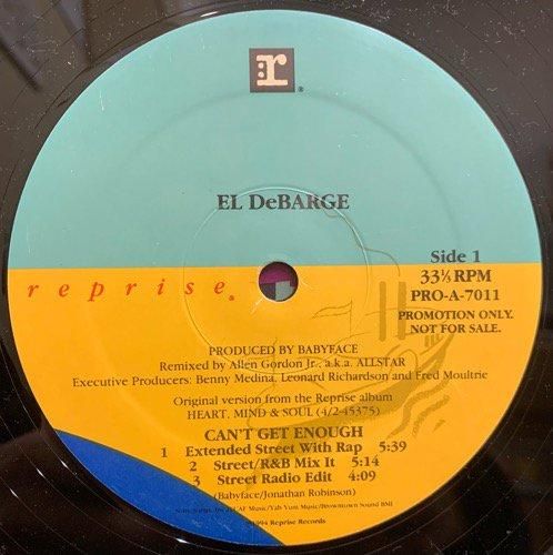 El DeBarge / Can't Get Enough (R&B radio Edit) ( (1994 US PROMO ONLY VERY RARE)