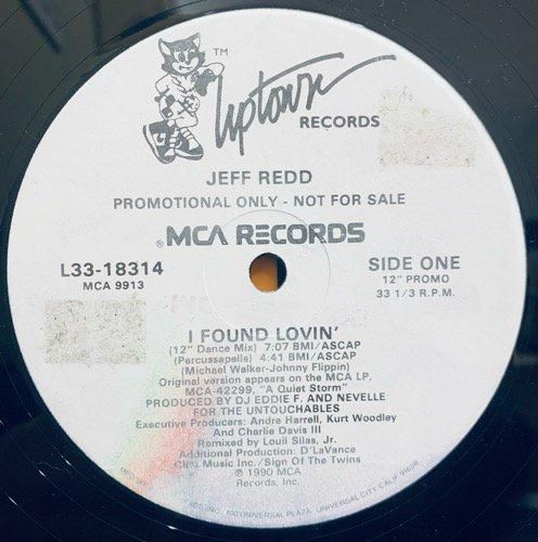 Jeff Redd / I Found Lovin' (1990 US PROMO ONLY)