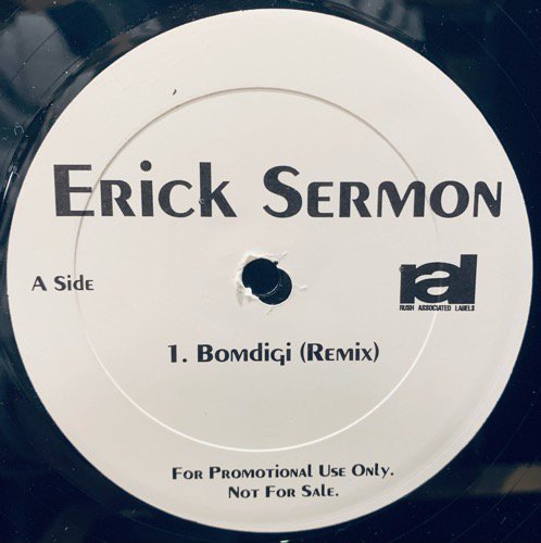 Erick Sermon / Bomdigi (Remix)(1995 US PROMO ONLY RARE)