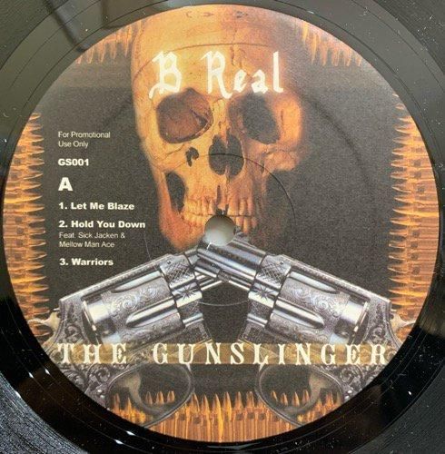 B-REAL Of Cypree Hill/ THE GUNSLINGER (2006 US PROMO ONLY RARE)