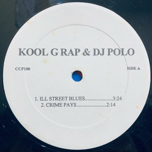 Kool G Rap & DJ Polo / Ill Street Blues EP (1992 US ORIGINAL PROMO ONLY)