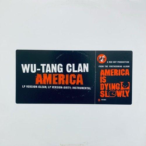 WU-TANG CLAN / AMERICA (1996 US ORIGINAL PROMO ONLY)