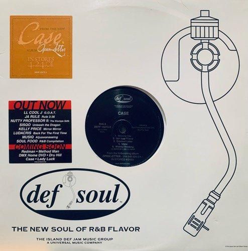 Case / Open Letter (Sampler)(2001 US PROMO ONLY)
