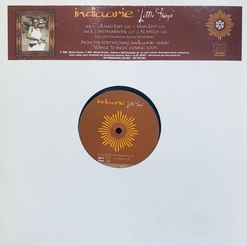 INDIA.ARIE / LITTLE THINGS (2002 UK ORIGINAL PROMO)