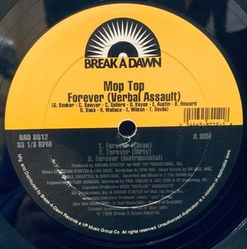 MOP TOP / FOREVER (VERBAL ASSAULT) b/w I'M ALRIGHT (1996 US ORIGINAL RARE)