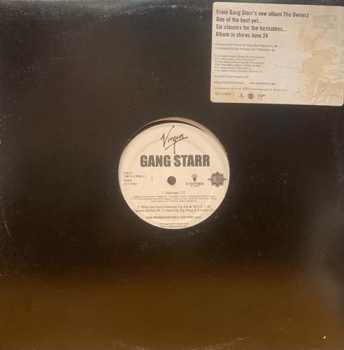 GANG STARR / THE OWNERZ - SAMPLER (2003 US ORIGINAL PROMO ONLY)