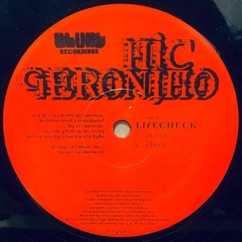 MIC GERONIMO / LIFECHECK (1995 US ORIGINAL PROMOTIONAL ONLY)