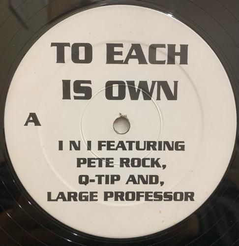 I N I / To Each Is Own (1997 US UNKNOWN )