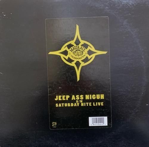 MASTA ACE INCORPORATED / JEEP ASS NIGUH / SATURDAY NITE LIVE (1992 US ORIGINAL)