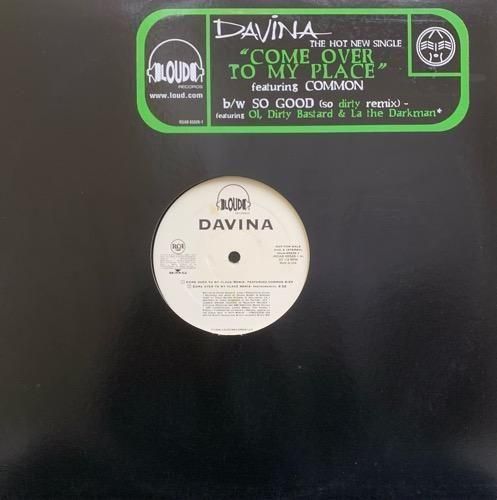 DAVINA / COME OVER TO MY PLACE Feat COMMON (REMIX) (1998 US PROMO ONLY)
