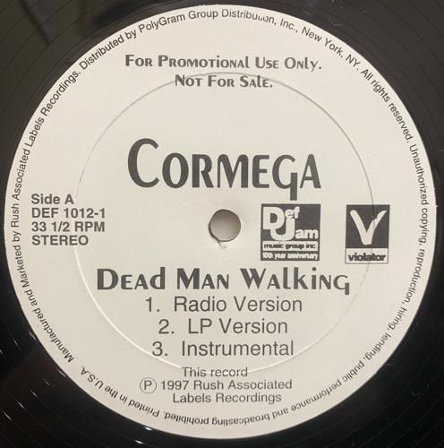 CORMEGA / Dead Man Walking (1997 US PROMO ONLY)