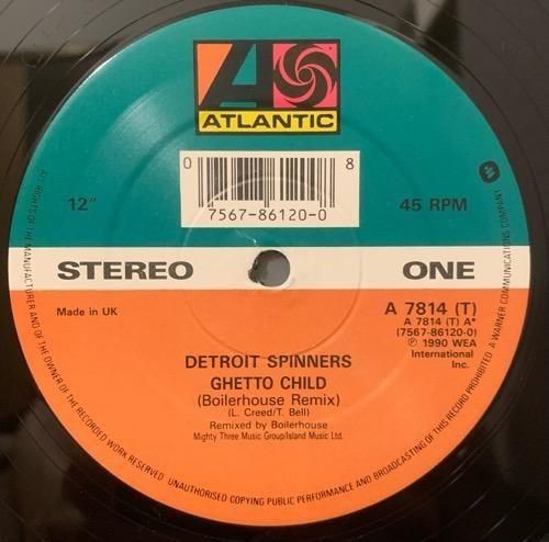 The Detroit Spinners / Ghetto Child (1990 UK ORIGINAL)