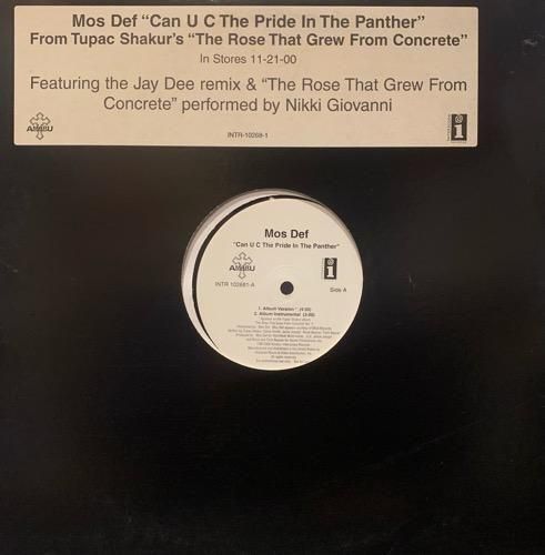 MOS DEF / CAN U C THE PRIDE IN THE PANTHER (2000 US PROMO ONLY)