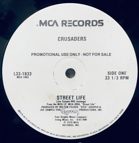 Crusaders / Street Life (1979 US PROMO ONLY)