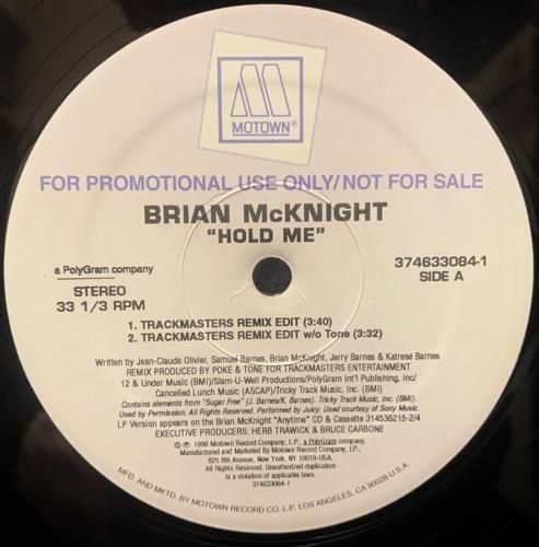 Brian McKnight / Hold Me (1998 US PROMO ONLY)