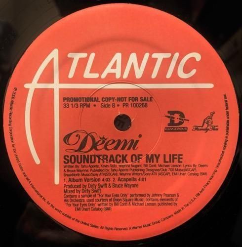 Deemi / Soundtrack Of My Life (2007 US PROMO ONLY)