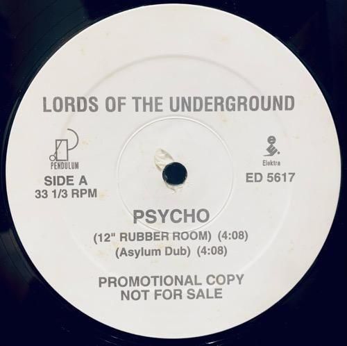 Lords Of The Underground / Psycho (1992 US ORIGINAL PROMO)