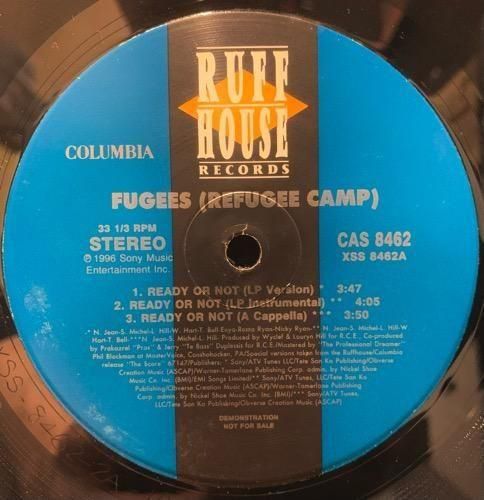 FUGEES (REFUGEE CAMP) / READY OR NOT (1996 US ORIGINAL PROMO ONLY)
