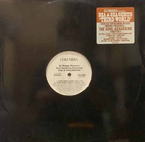 DJ MUGGS PRESENTS SOUL ASSASSINS FEATURING RZA & GZA / GENIUS b/w THIRD WORLD (1997 US PROMO)