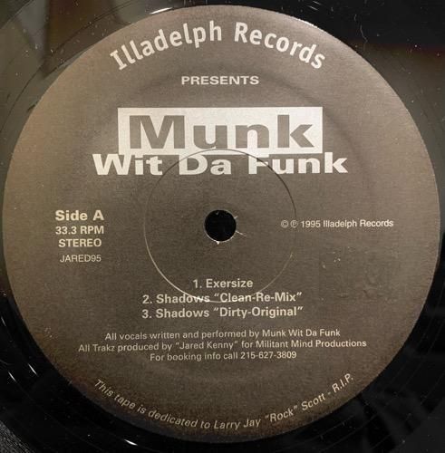 MUNK WIT DA FUNK / EXERSIZE / SHADOWS (1995 US ORIGINAL)
