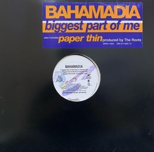 BAHAMADIA / BIGGEST PART OF ME (1996 US PROMO ONLY)
