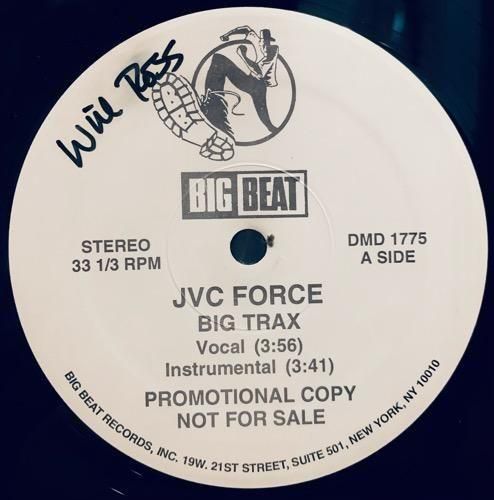 JVC Force / Big Trax b/w 6 Feet Back On The Map (1992 US ORIGINAL PROMO)