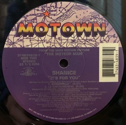 Shanice / It's For You (1993 US ORIGINAL)