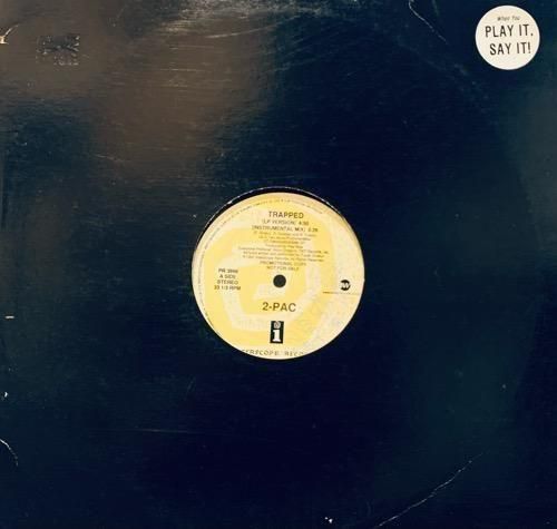 2PAC / TRAPPED (1991 US ORIGINAL PROMO)