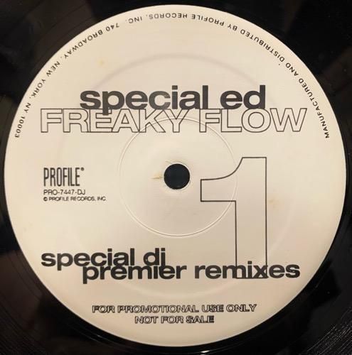 SPECIAL ED / FREAKY FLOW (DJ Premier Remix)(1996 US ORIGINAL PROMO)