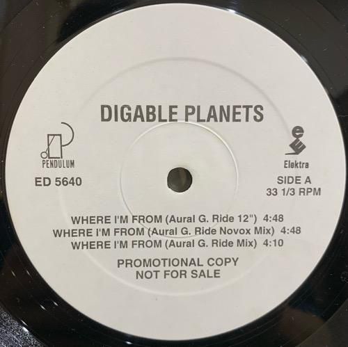 Digable Planets / Where I'm From (1993 US PROMO)