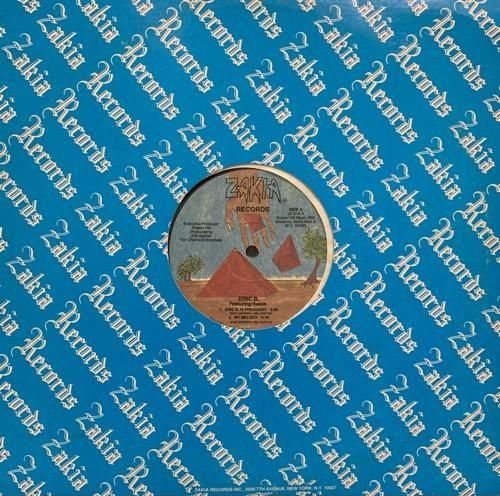 ERIC B. FEATURING RAKIM / ERIC B. IS PRESIDENT / MY MELODY (1986 US ORIGINAL)(1st Press)